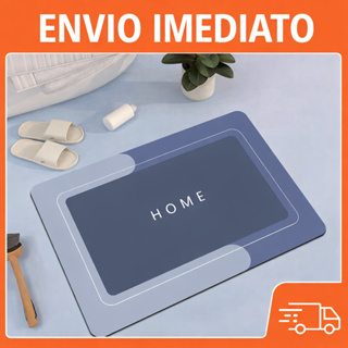 Tapete Absorvente Antiderrapante para Banheiro 40x60 Secagem Rápida em Oferta na Shopee