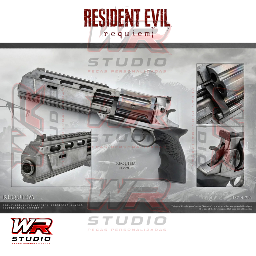 Acessório Réplica Leon S. Kennedy Decorativa para Estante Gamer - Coleção Resident Evil 9 Requiem 🏠⭐ em Oferta na Shopee