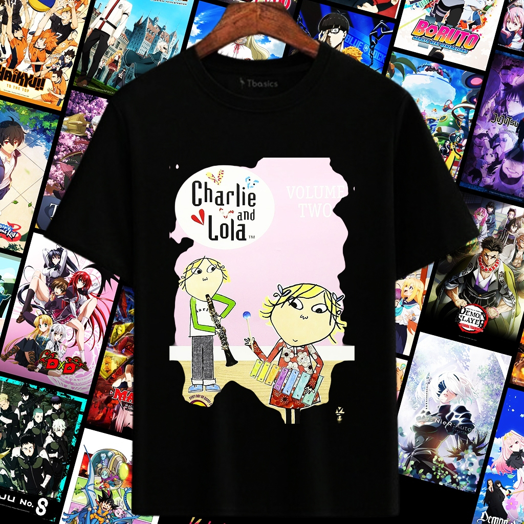 CAMISA CHARLIE E LOLA DESENHO