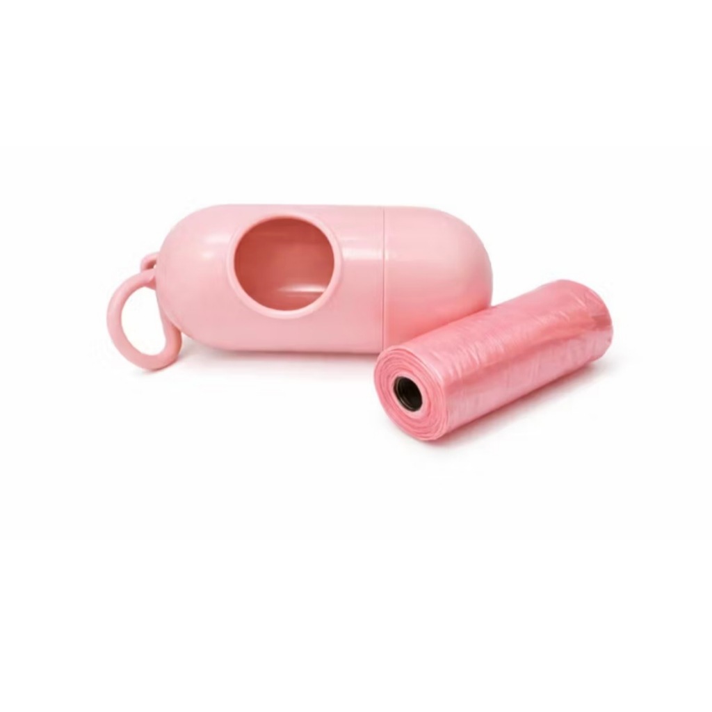 Porta Saquinho Higiênico Pet com Refil | Dispenser Cata Cata para Cachorro
