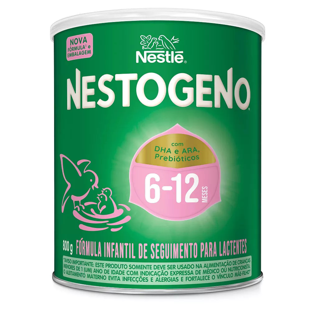 Fórmula Infantil Nestogeno 6 a 12 meses 800g