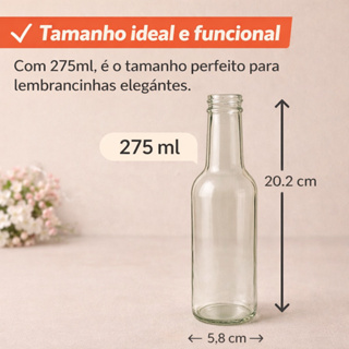 30 Embalagens de Vidro Ice 275ml – Ideais para Lembrancinhas, Eventos e Festas em Oferta na Shopee