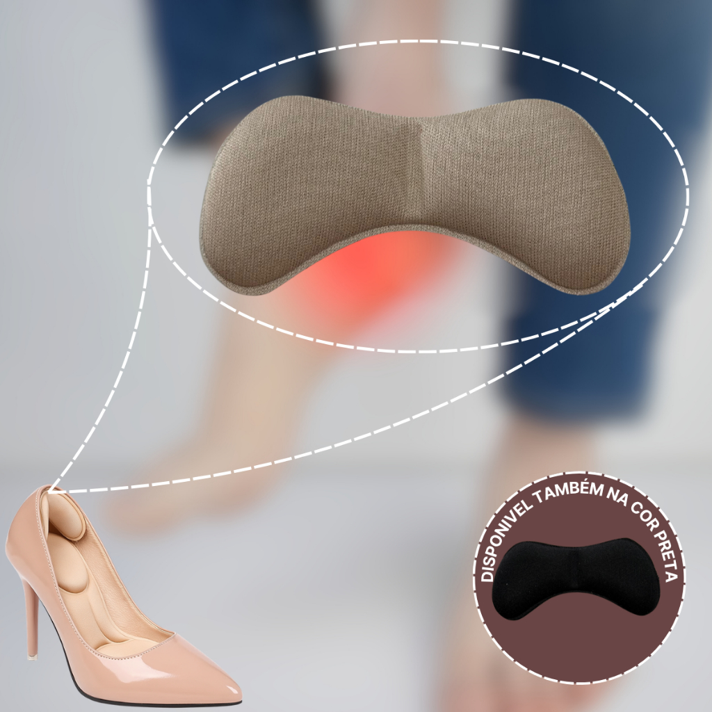 Protetores de Calcanhar Almofadas Adesivas  Kit Anti-desgaste Alivio de Dor Prevenção Contra Atritos em Oferta na Shopee