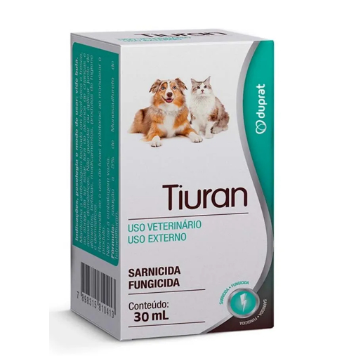 TIURAN SOLUCAO TOPICA 30 ML - DUPRAT USO VET