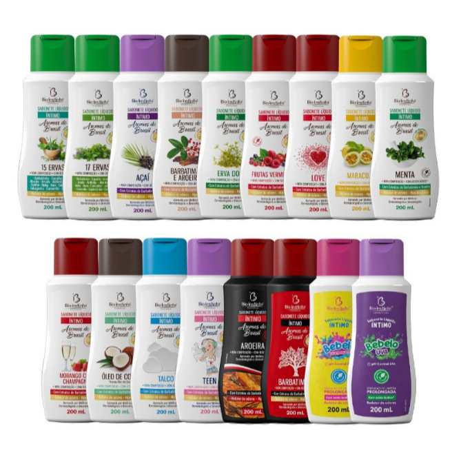 Sabonete Íntimo Bio Instinto Aromas do Brasil 200ml