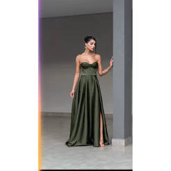 Vestido de Festa Longo com Caimento Sofisticado para madrinhas::casamentos ref013vani