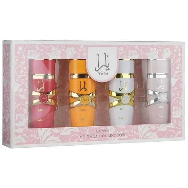 Kit Perfume Lattafa Yara Collection 4×25ml clip-icon Kit Perfume Lattafa Yara Collection 4×25mlKit Perfume Lattafa Yara