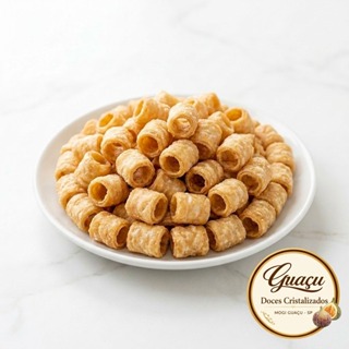 250 GRS Casquinha de Canudo para rechear ( doce de leite, maionese, etc ) em Oferta na Shopee