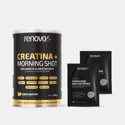 kit Creatina Monohidratada + Morning Shot + Sache Sérum Firmador Instantâneo