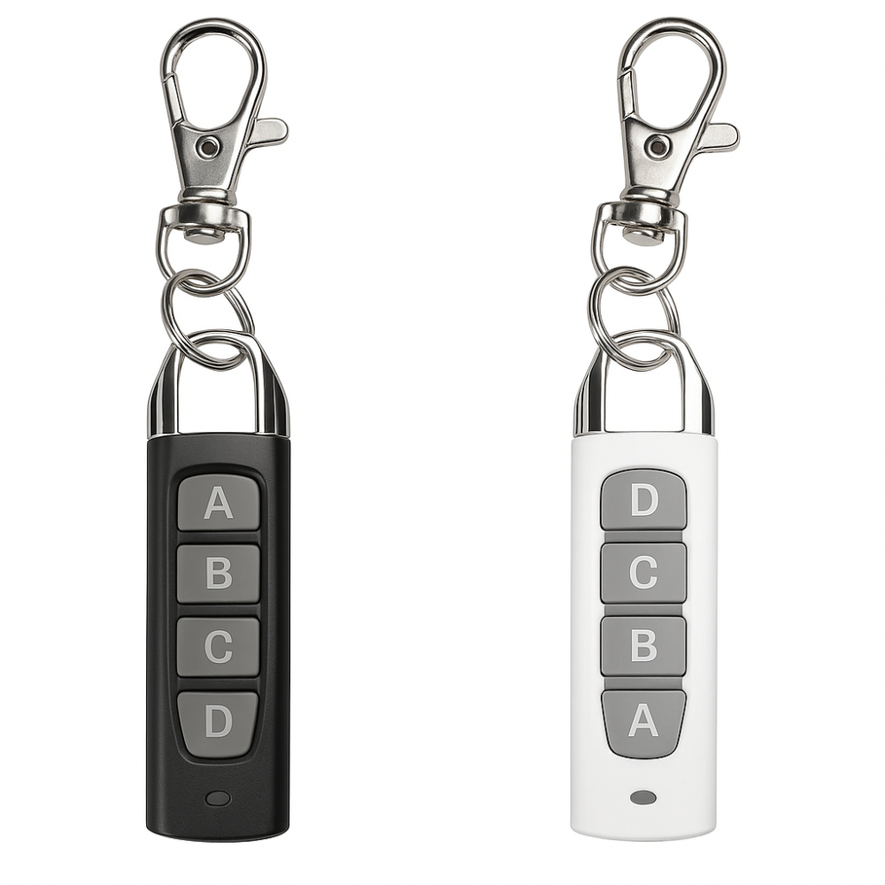 Kit 2 Controle Portão Eletrônico Universal Chaveiro