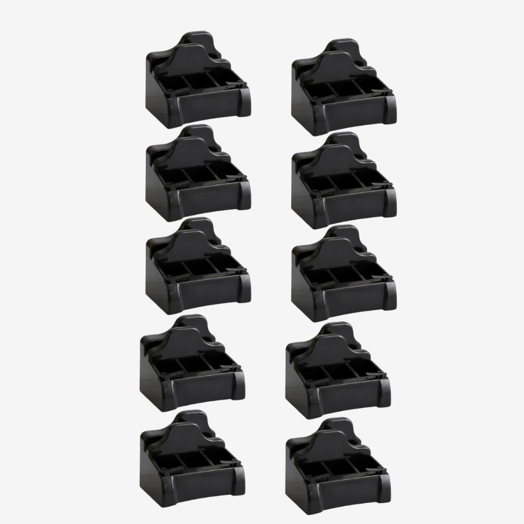 10 Unidades de Porta Guardanapos Com Furador de Sachês Bares e Restaurantes em Oferta na Shopee