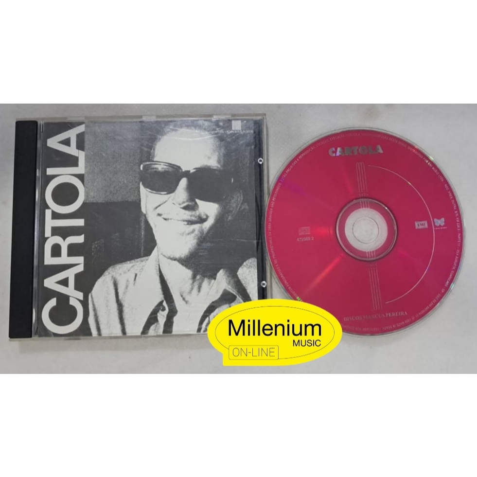 CD Cartola – Cartola 1974 Original Gravadora Colecionador Ótimo Estado