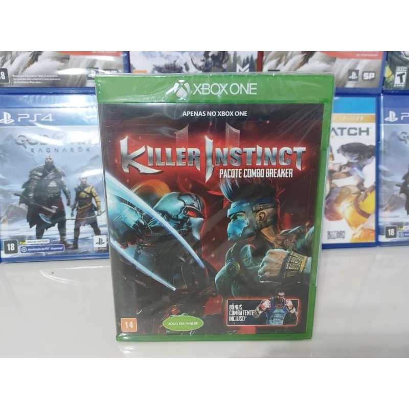 Killer Instinct Xbox One - CD Original Mídia Física (LACRADO)