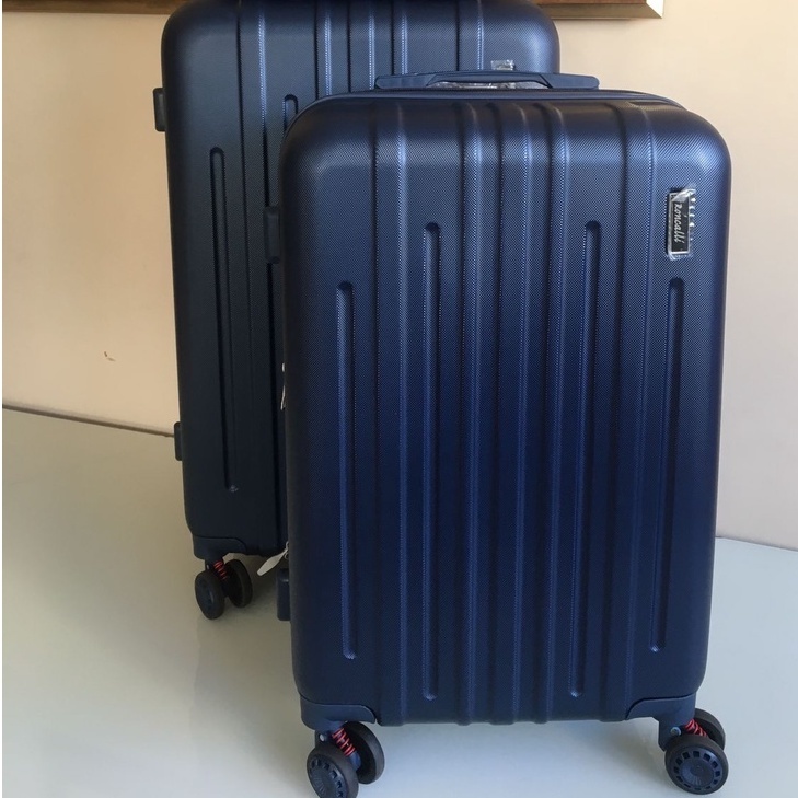 Kit Mala Média 23kgs + Mala De Bordo 10kg 55/35/25 Para Viagem Giratória 360°; Envio Imediato