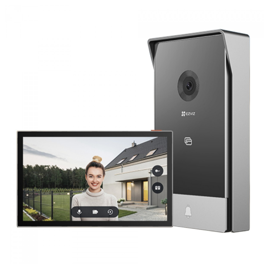 Interfone Inteligente Ezviz HP7 Com Vídeo Residencial 2k WiFi