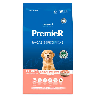 Ração Seca PremieR Pet Filhotes Golden Retriever Frango 10,1kg