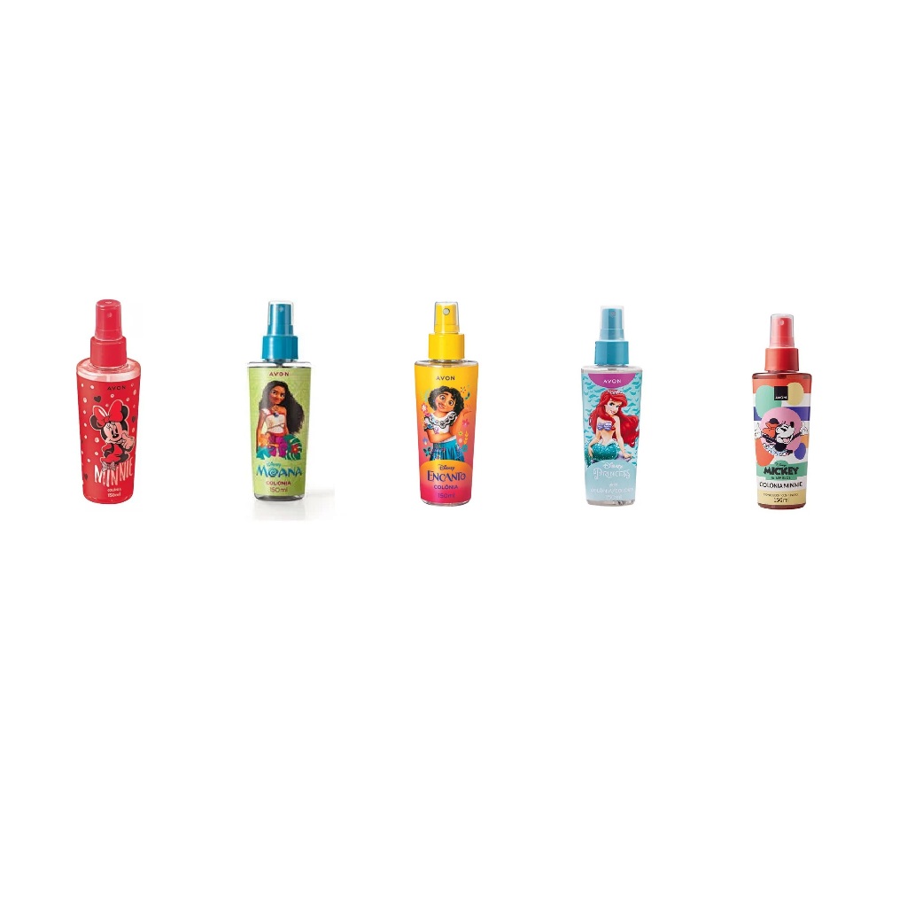 Colônia Disney Infantil Avon Personagens 150ml