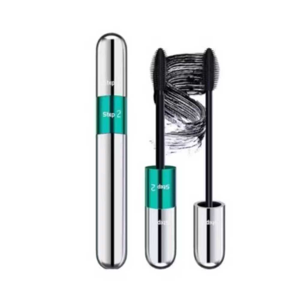 Máscara para Cílios 4D Prova D’Água Volume Alongamento Rímel Longa Duração Efeito Cílios Postiços em Oferta na Shopee