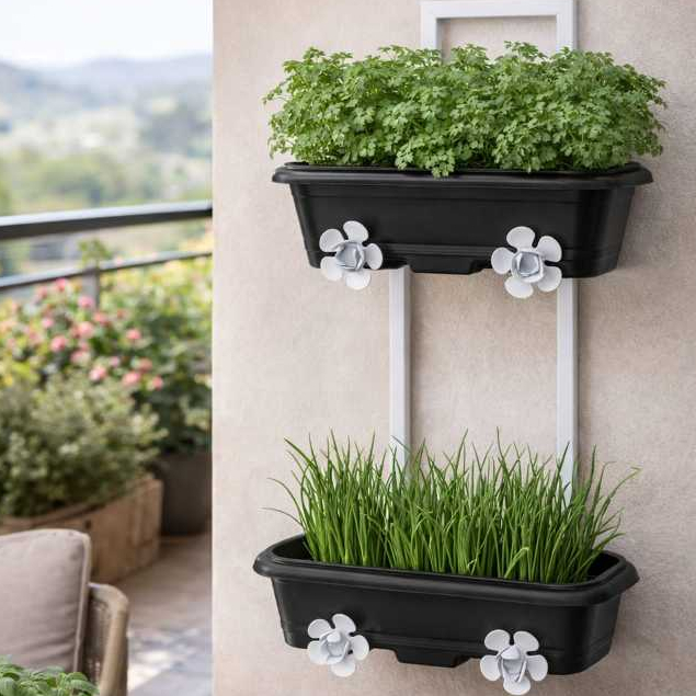 Vasos para Plantas Jardineira com Suporte Decorativo em Ferro Decoração Casa Jardim