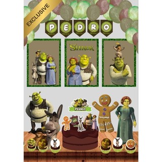 Kit só um Bolinho Shrek ( EXCLUSIVO ) para festa 🥳Aniversários