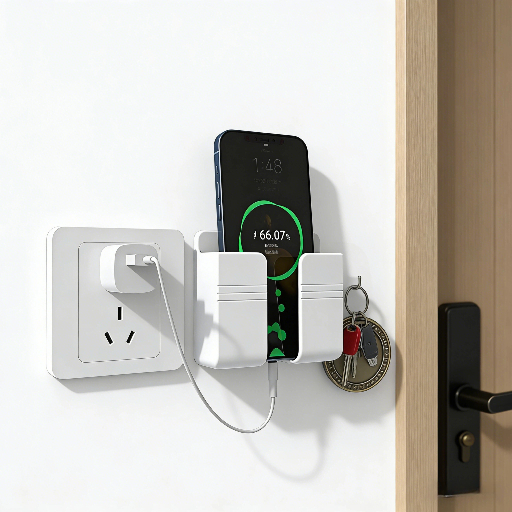 2/5/10Suporte De Parede Multifuncional Design De Carregamento Caixa De Armazenamento Controle Remoto Promoção