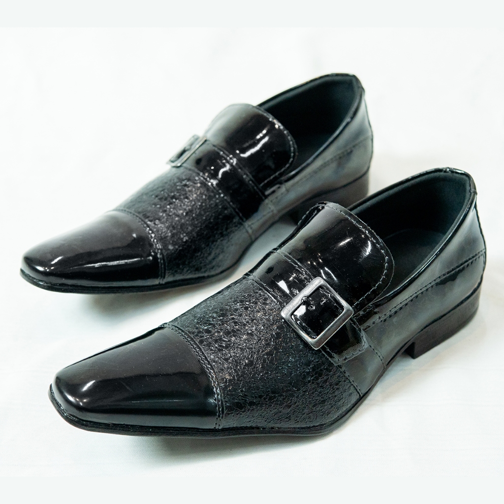 SapatoSocialVernisCromoLancamento em Oferta na Shopee