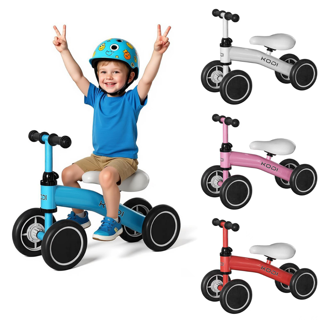 Bicicleta de Equilíbrio Sem Pedais para Bebês, Brinquedo Infantil até 25kg -P14