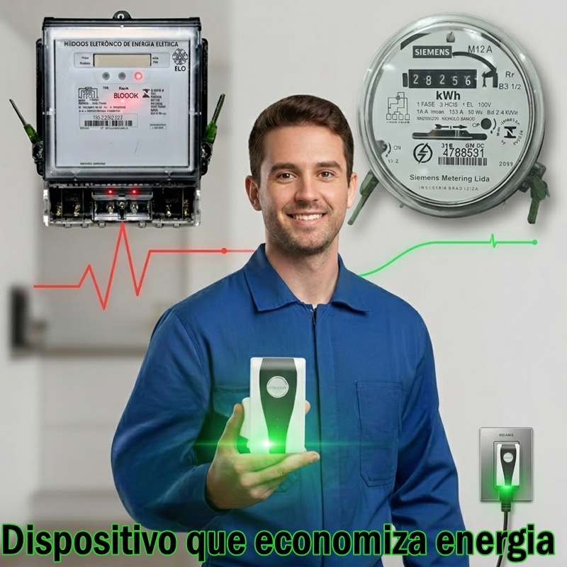 Dispositivo que economiza Energia Bivolt modulação da tensão