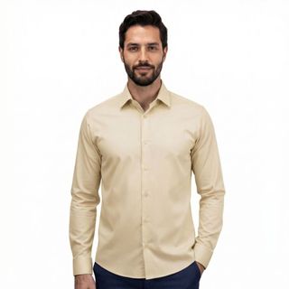 Camisa Social Masculina Microfibra Camisa Social Masculina Slim Microfibra Camisa Social Masculina Slim Fit