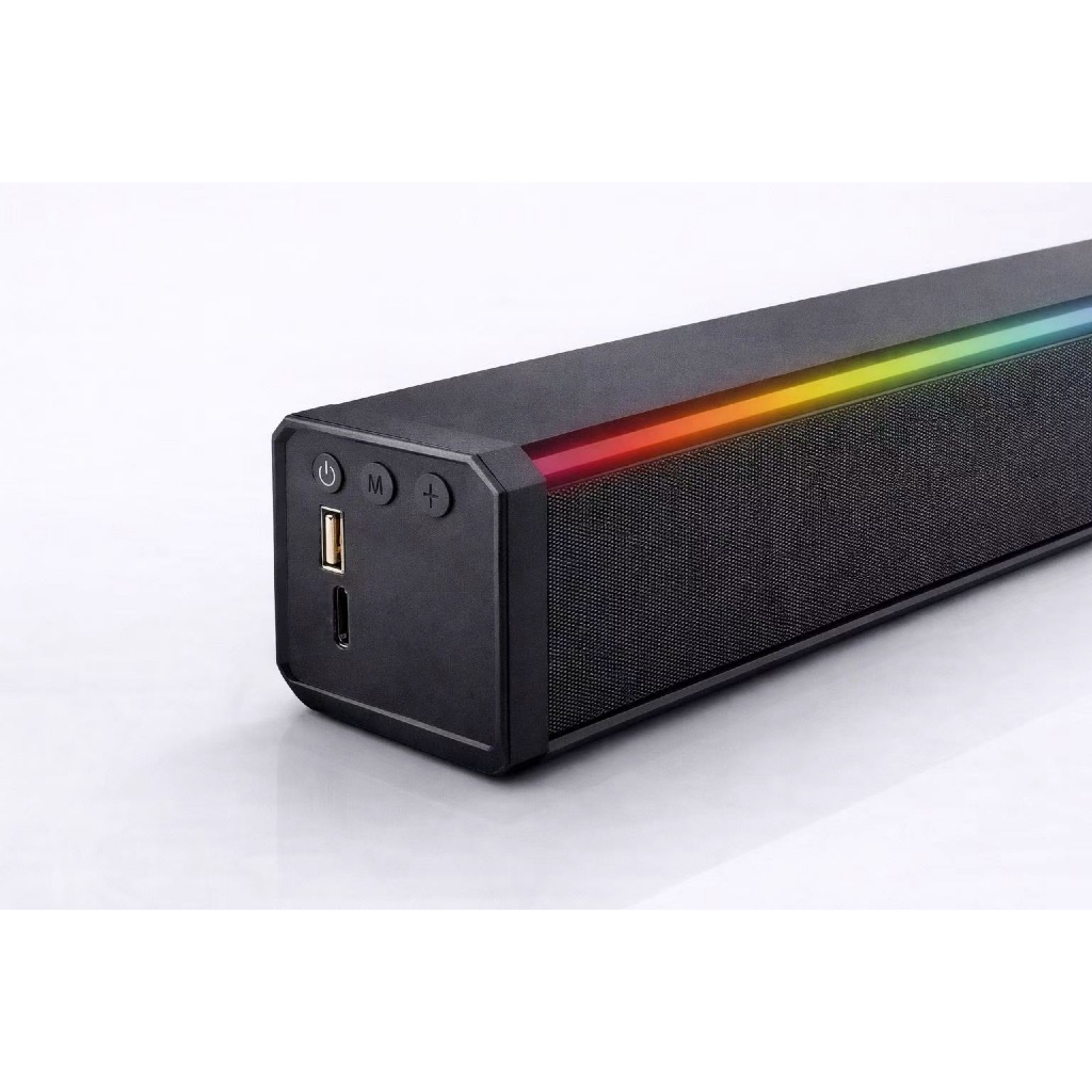 Caixa de Som Soundbar com LED Bluetooth 50W Original Altomex