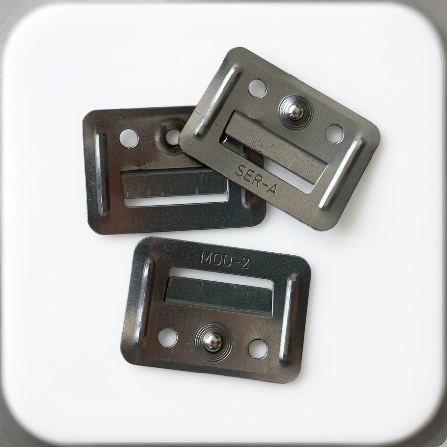 Presilha De Aluminio Para Painel Ripado Wpc Kit 100 Clipes