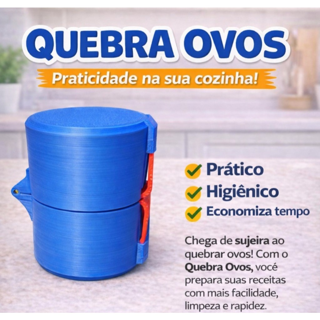 Quebrador Abridor De Ovo Para Cozinha Doméstica Cores Sortidas