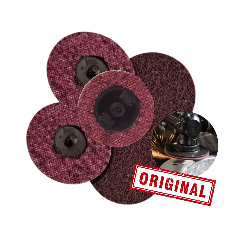 Roloc Disco 3m Am Acabamento Metal Inox Polimento 50mm 5x