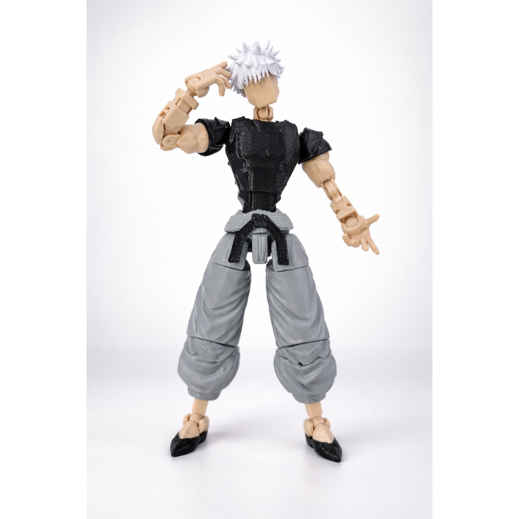 Boneco Satoru Gojo Jujutsu Kaisen Action Figure Articulado Dummy 13 Geek Presente em Oferta na Shopee