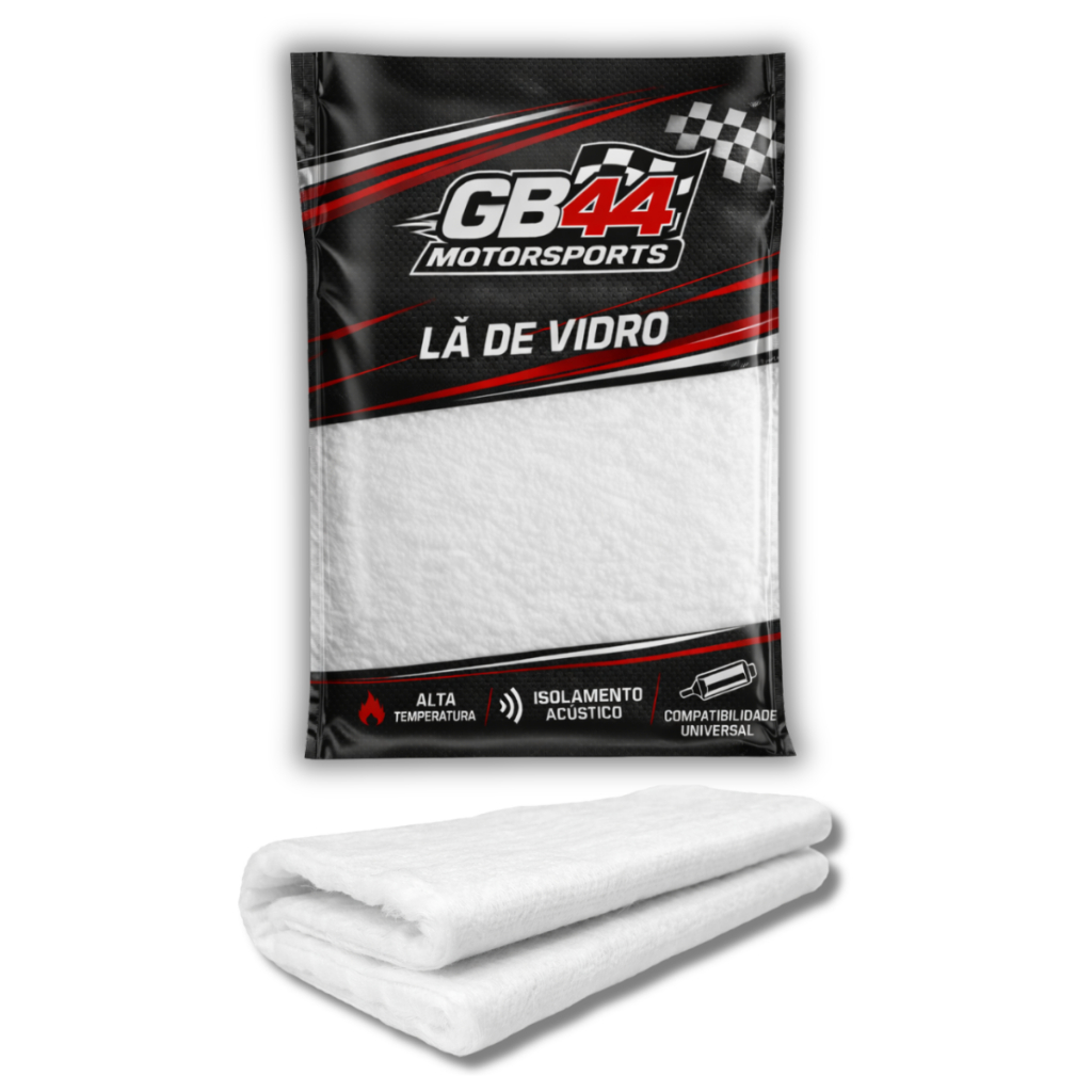 Lã De Vidro Gb44 Para Escapamento Ponteira Cano Motos Rua Trilha Universal Lã Cerãmica