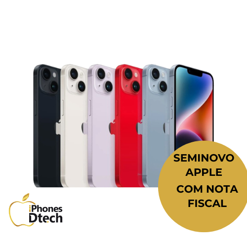 Usado: Apple iPhone 14 / 14 Plus 128GB Original com nota fiscal