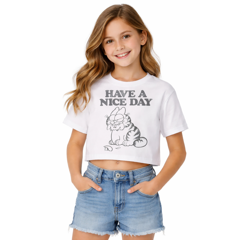 Camiseta Gap Infantil Menina Cropped - Diversos Modelos - ORIGINAL