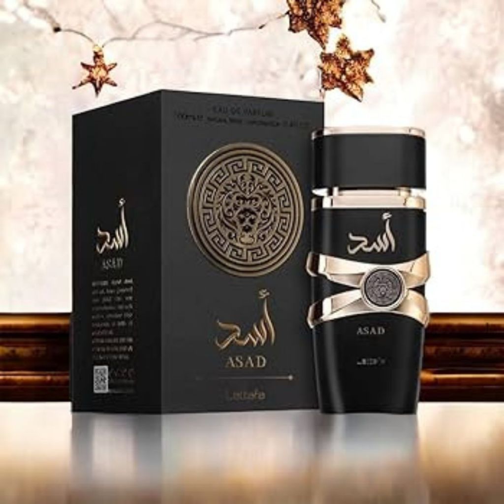 Perfume Lattafa Asad Parfum Masculino Importado de Dubai  EDP 100ml Parfum Long Lasting Fragrance em Oferta na Shopee