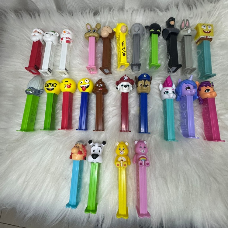 dispensador pez original colecionavel varios personagens