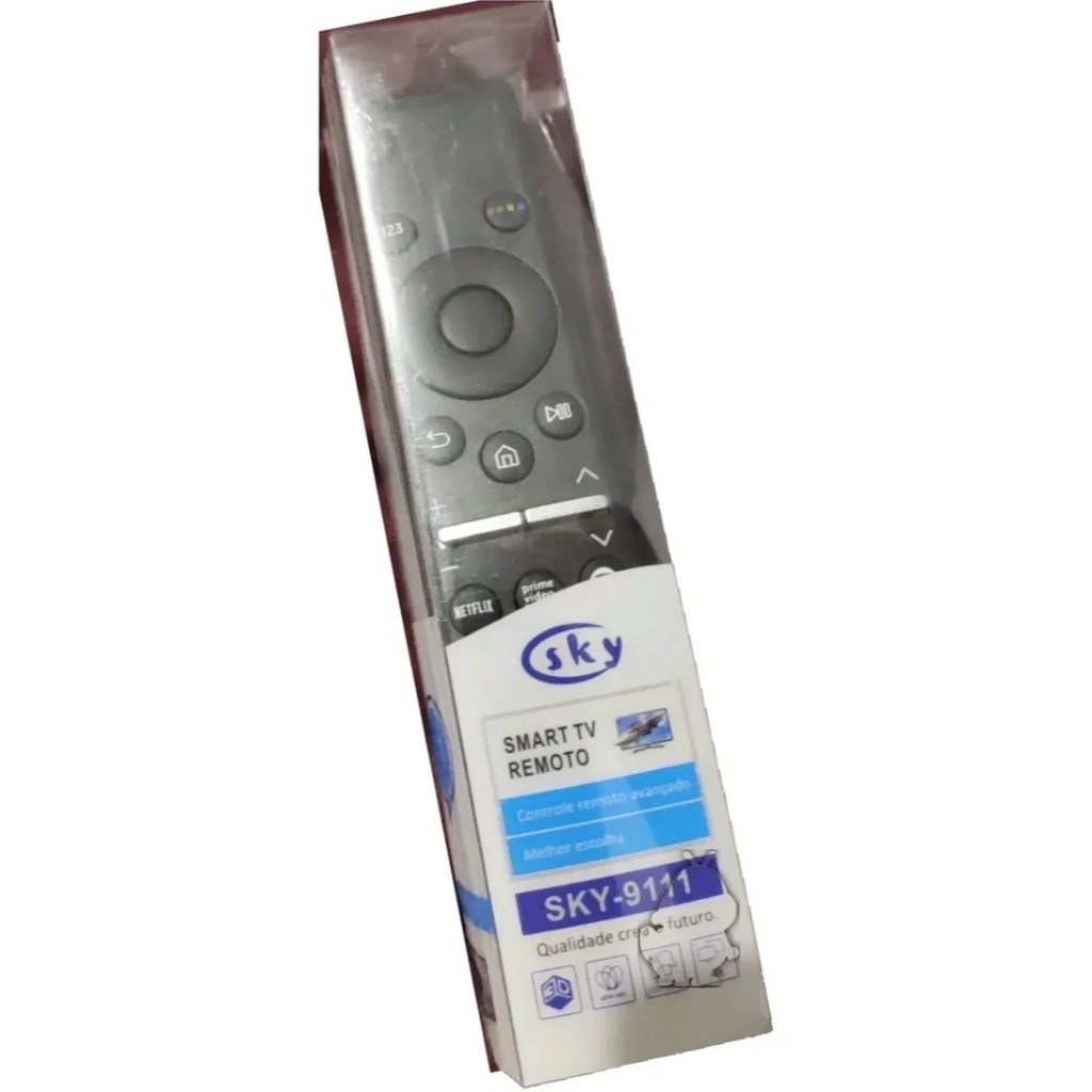 CONTROLE REMOTO REPÕE BN59-01310B PARA TV SAMSUNG CRYSTAL UHD 7 SERIES COM TECLA