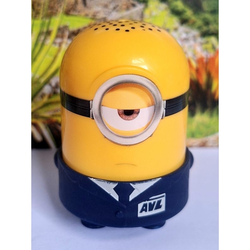 Miniatura Minion Jerry Agente da AVL (Liga Anti-Vilões),