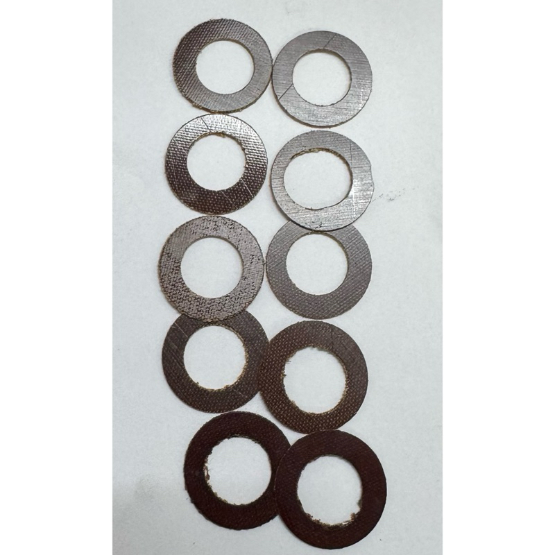 Kit Com 15 Arruelas Celeron Fibra Circulador Arno Turbao C-45