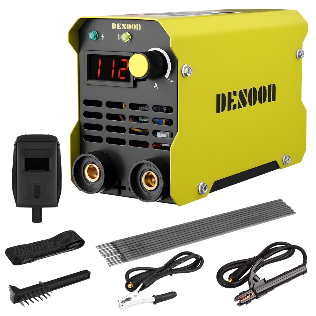 Máquina Solda Inversora Profissional Mini máquina de solda digital Máquina De Solda Desoon 220V 120A