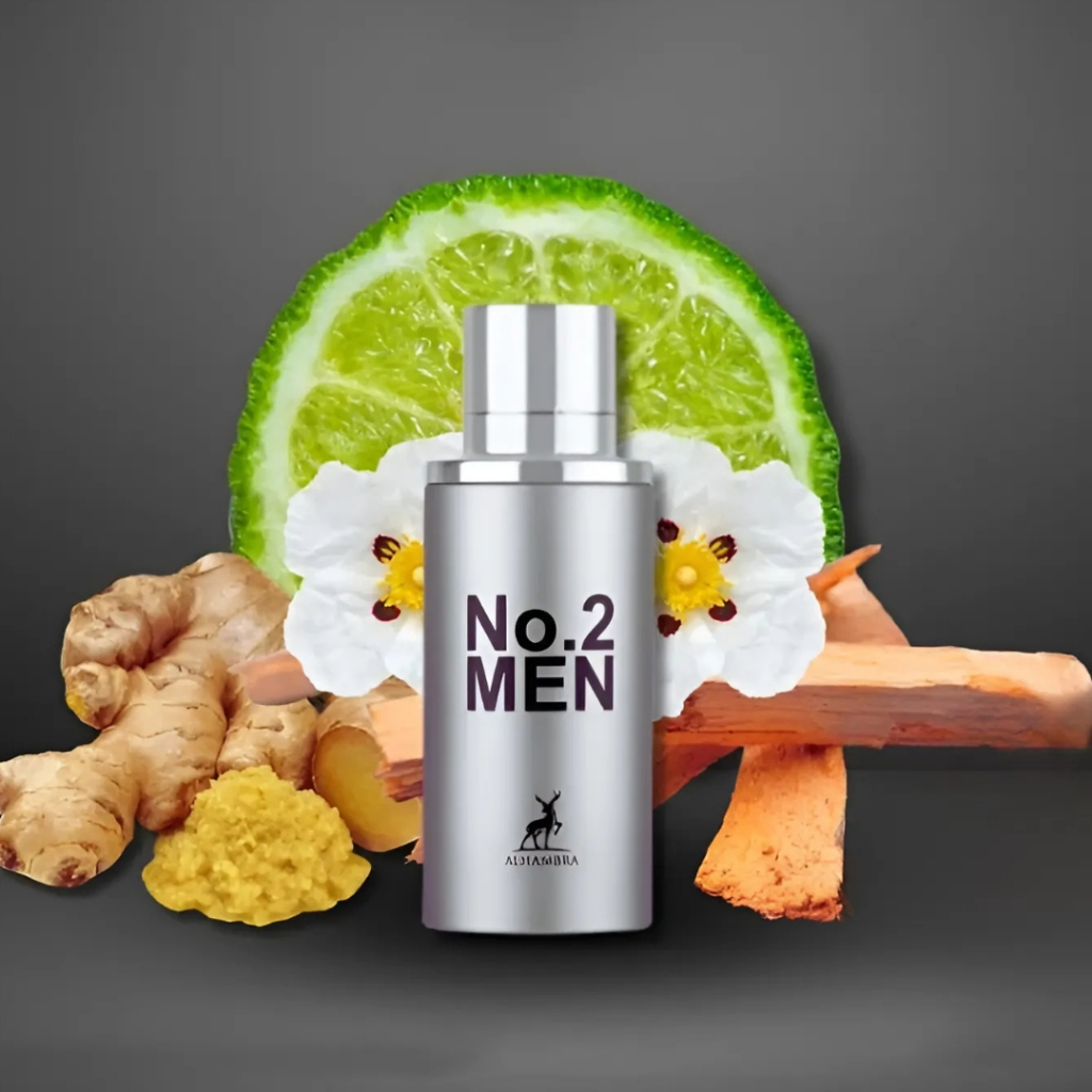 Perfume Árabe Maison Alhambra No2 Men EDP 80ml Masculino – Um Destaque da Perfumaria Árabe Moderna