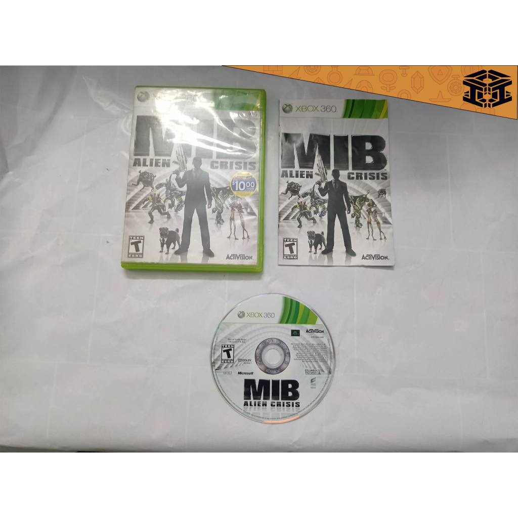 MIB Alien Crisis Xbox 360 Original Funcionando Perfeitamente