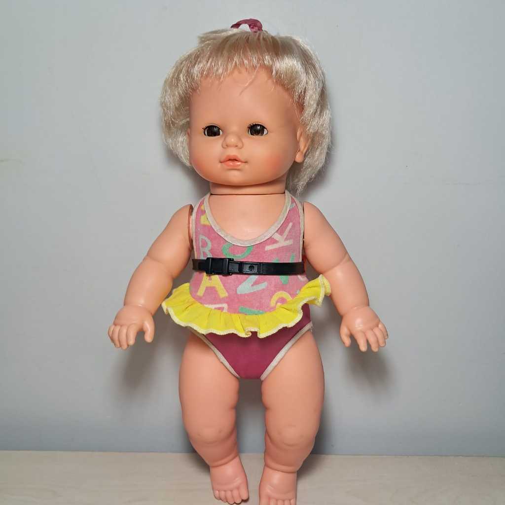 Boneca Tchibum Estrela Antiga C/ Boia E Roupa Original Vintage