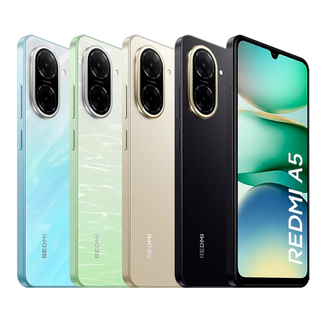 Celular Xiaomi Redmi A5 Dual Sim Tela 120Hz 64GB 128GB Micro SD Global com Nota Fiscal