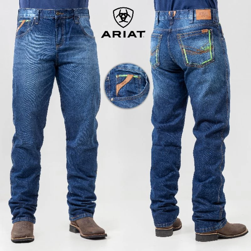 Calça Masculina Country Ariat para Rodeio e Cavalgada — foto 5