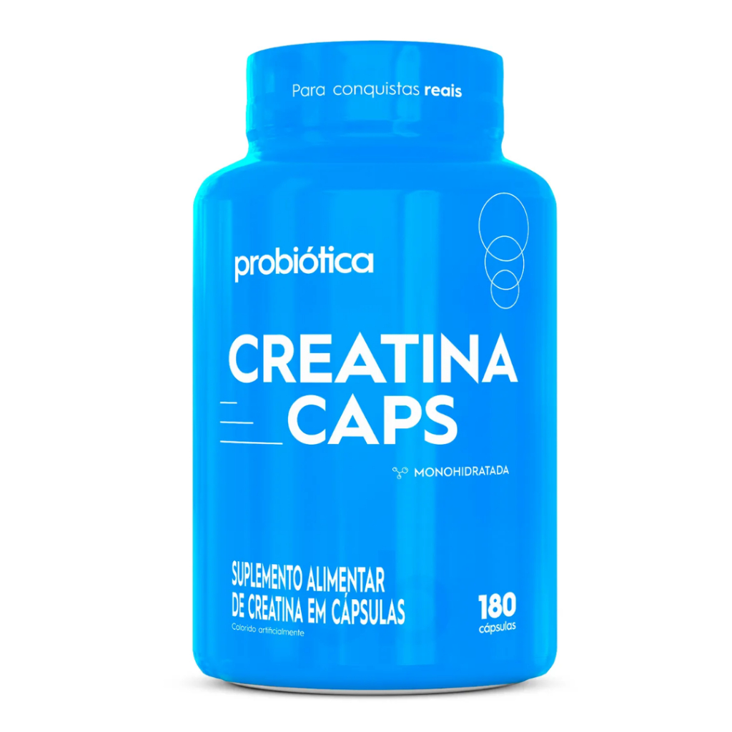 Creatina Caps Monohidratada 180 Cápsulas  - Probiótica