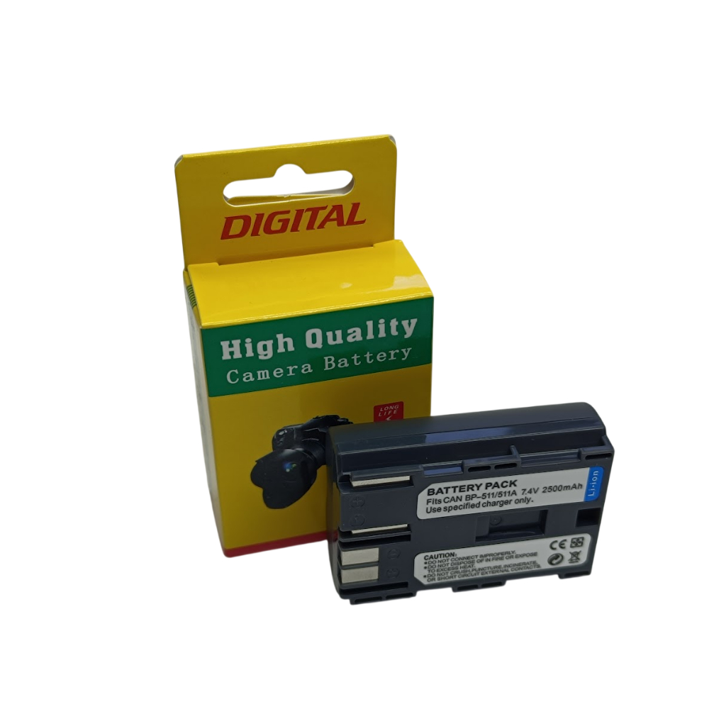 Bateria BP-511a Pra Canon G1 G3 G5 G6 EOS 10D 20D 30D 40D 50D 60D 20Da 5D